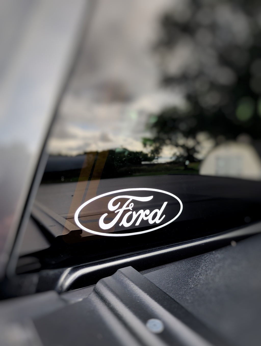 6" FORD EMBLEM