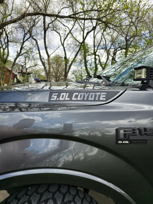 5.0L Coyote Hood Decal