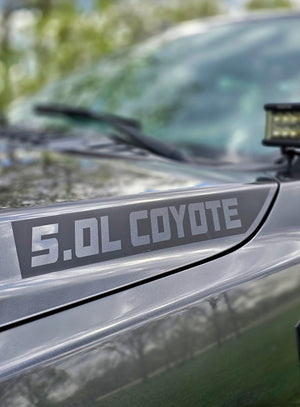 5.0L Coyote Hood Decal