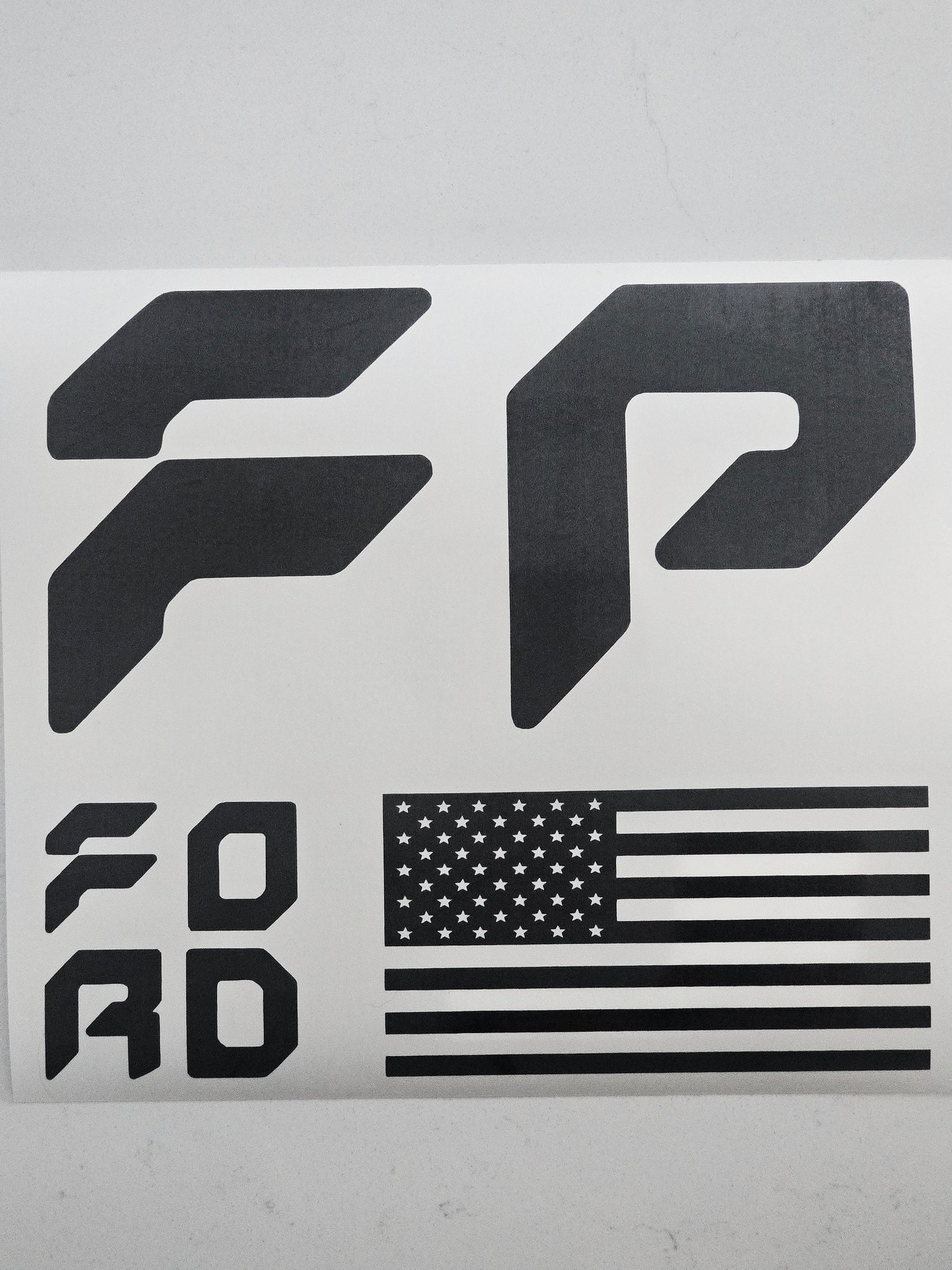 Ford Performance Decal (US Flag)