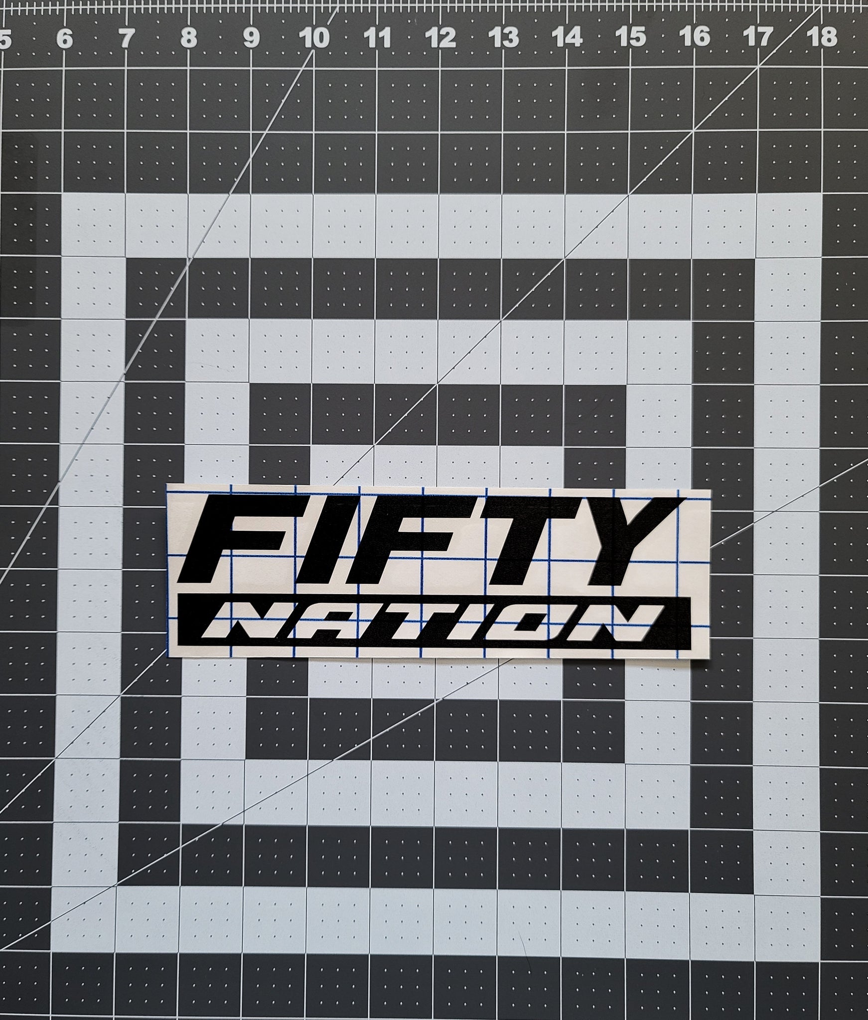 8" FIFTY NATION