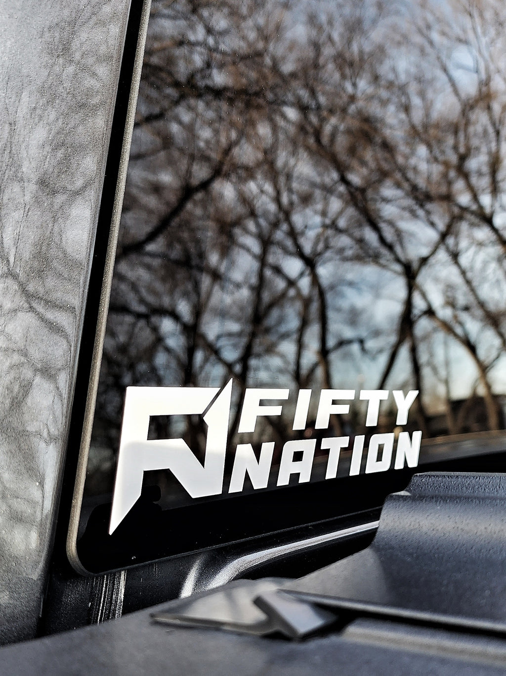 8" FIFTY NATION DECAL